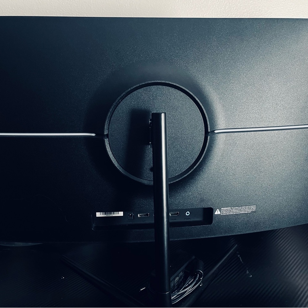 Black Curved Monitor